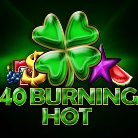 40 Burning Hot logo by Amusnet Interactive at Gama Casino40 Burning Hot