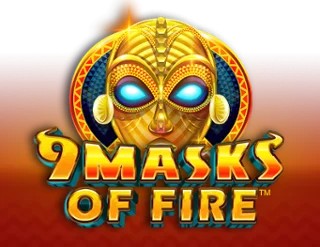 9 Masks of Fire slot logo by Gameburger Studios at Gama Casino9 Masks of Fire