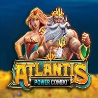 Logo of Atlantis Power Combo from Infinity Dragon Studios at Gama Casino