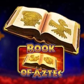 Book of Aztec slot logo by Amatic Industries at Gama CasinoBook of Aztec