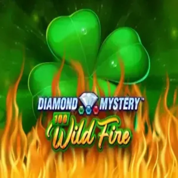 Diamond Mystery 100 Wild Fire slot icon by Greentube, available at Gama Casino
