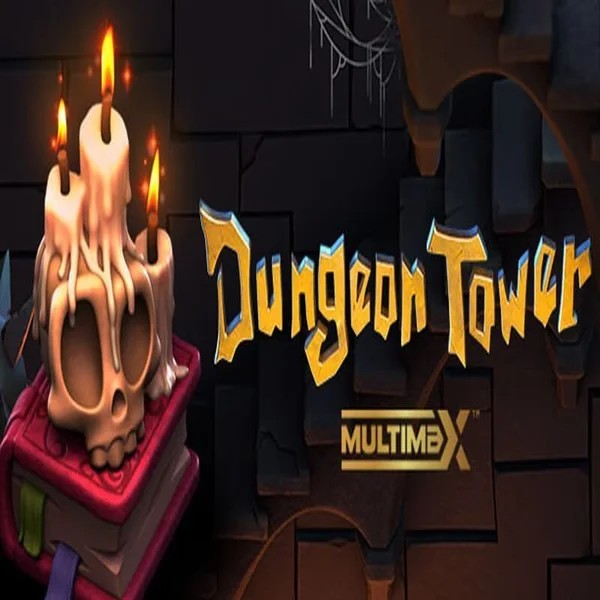 Dungeon Tower slot logo by Peter & Sons at Gama CasinoDungeon Tower
