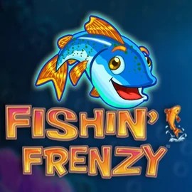 Fishin Frenzy slot logo by Blueprint Gaming at Gama CasinoFishin Frenzy