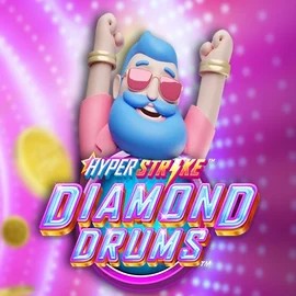 Hyper Strike Diamond Drums logo by Gameburger Studios at Gama CasinoHyper Strike Diamond Drums