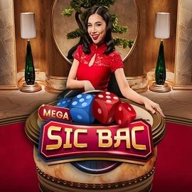 Mega Sic Bac game by Pragmatic Play – logo hosted on Gama Casino