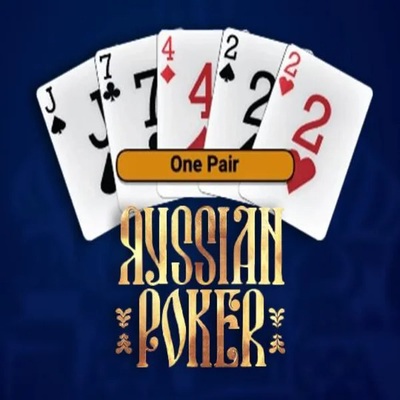Logo of Russian Poker from OneTouch Games at Gama Casino