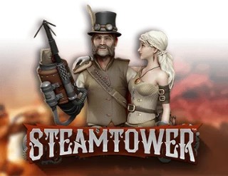 Steam Tower Slot logo by NetEnt at Gama Casino