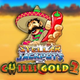 Stellar Jackpots with Chilli Gold x2 slot logo by Lightning Box Game at Gama CasinoStellar Jackpots with Chilli Gold x2