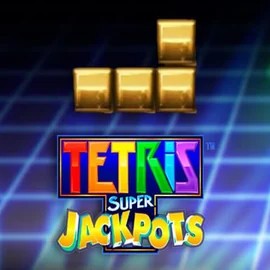 Tetris Super Jackpots slot logo by WMS at Gama Casino