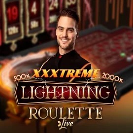 XXXtreme Lightning Roulette slot visual from Evolution available on gamacasino.eu